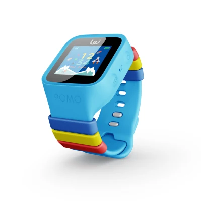 POMO waffle Blue นาฬิกาสมาร์ทวอทช์สำหรับเด็ก 3G นาฬิกาสำหรับเด็ก นาฬืกา