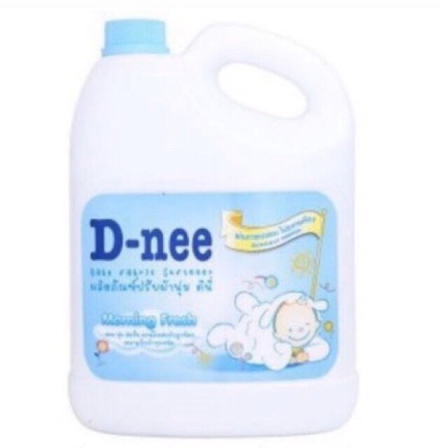 D-nee น้ำยาปรับผ้านุ่ม สีฟ้า ขนาด 3,000ml