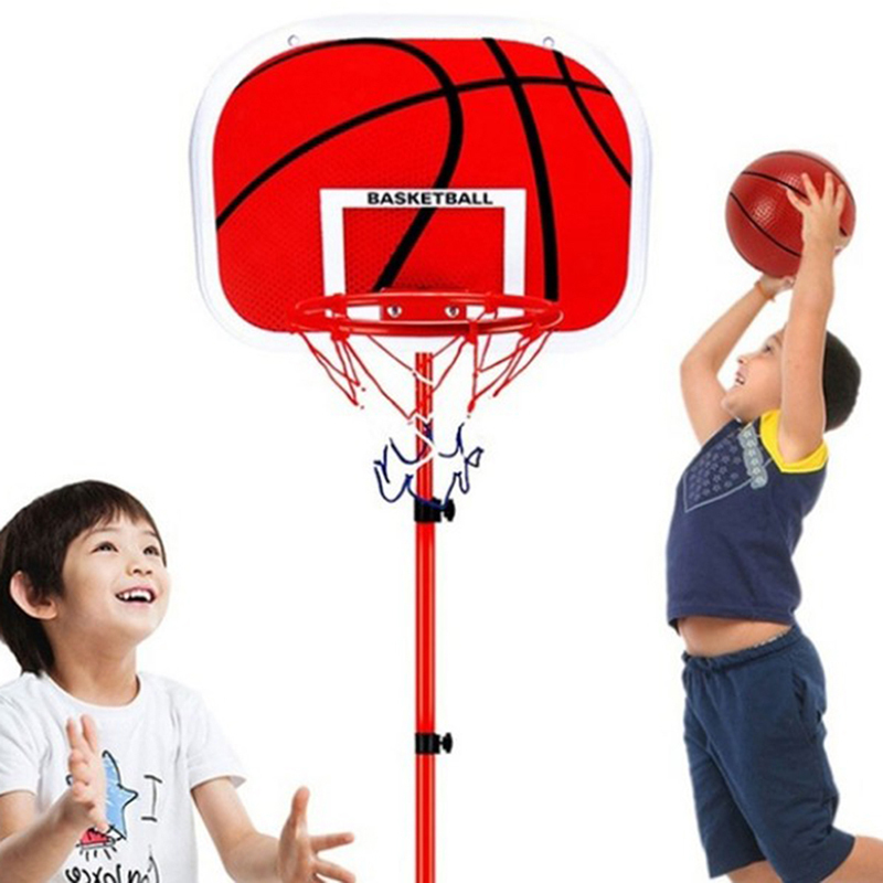 ห่วงบาสเกตบอล ห่วงบาสเก็ตบอลสำหรับเด็กในร่มที่ปรับความสูงได้ . เล่นเด็กผู้ชายและเด็กผู้หญิงสามาร Children's Basketball Hoop
