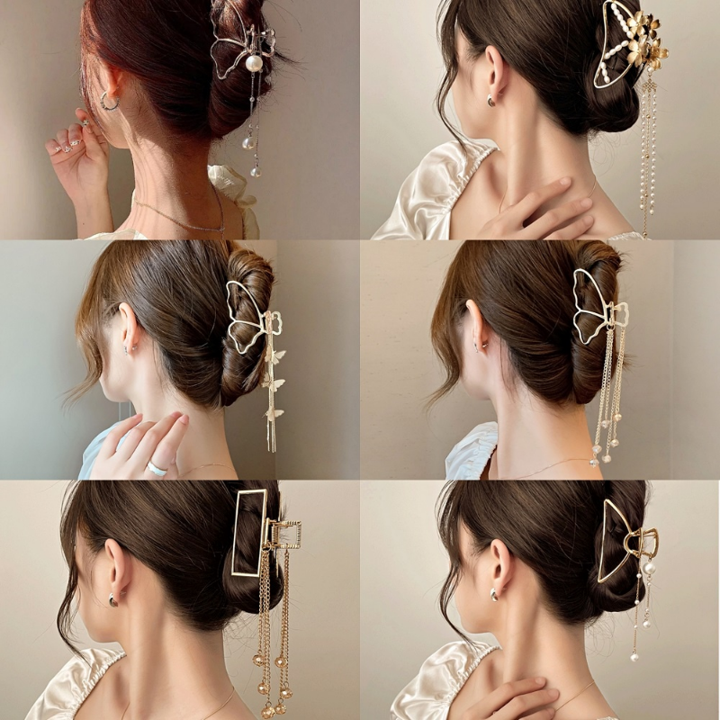 Kẹp tóc hình con bướm kẹp tóc nữ phong cách hàn quốc