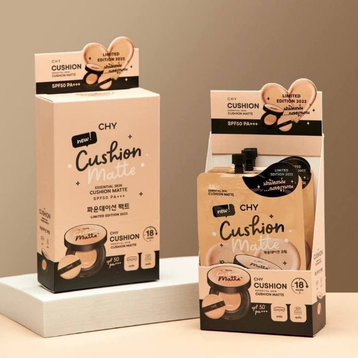 CHY Cushion Matte Essential Skin SPF50 PA+++ 7g. | Lazada.co.th