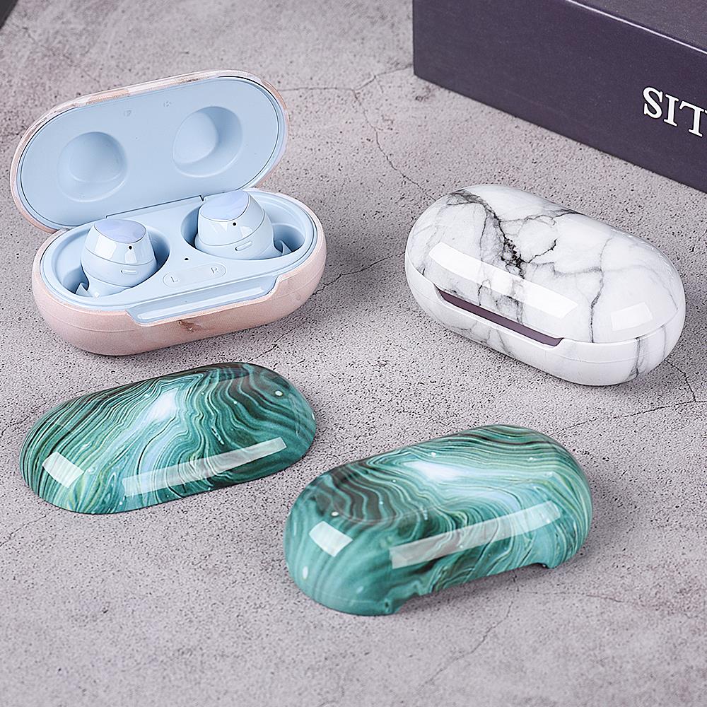 [HOT] Marble Pattern Case for Samsung Galaxy Buds Buds+ Case Hard PC Protective Cover for Samsung galaxy buds plus buds buzz Case Capa