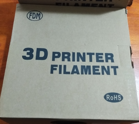3D Filament PLA/ เส้นใยพลาสติก/ filament PLA, 1 kg, 1.75 mm. แดง/ Red