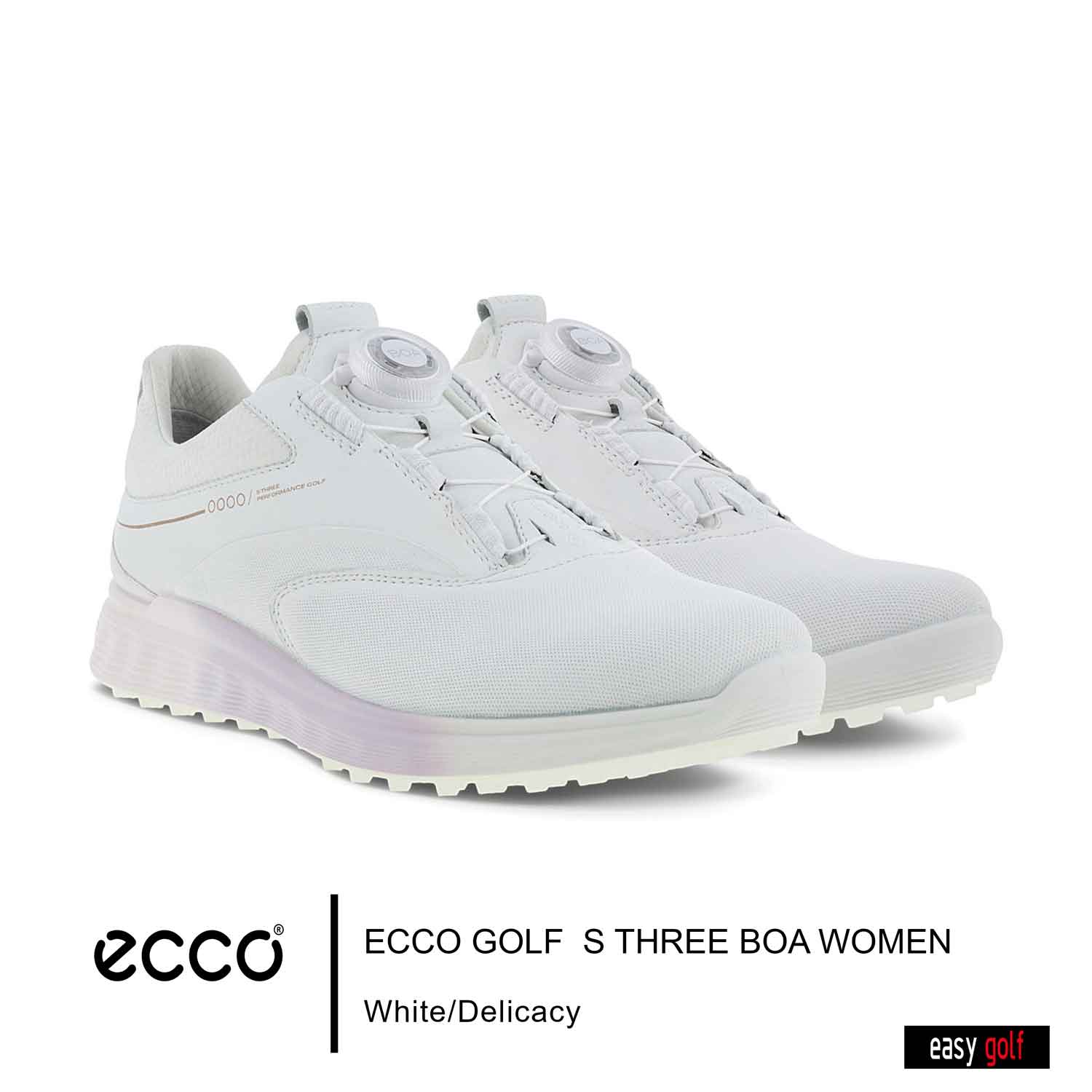ECCO S THREE BOA WOMEN ECCO GOLF SHOES รองเท้ากอล์ฟผู้หญิง รองเท้ากีฬา