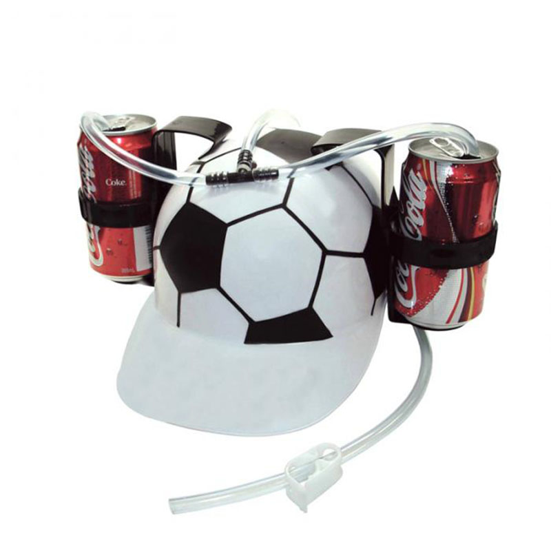 Funny Hat Helmet Straw Drink Soda Cola Beer Helmet Drink Water Hat Drink  Helmet Lazy Drink Water Hat