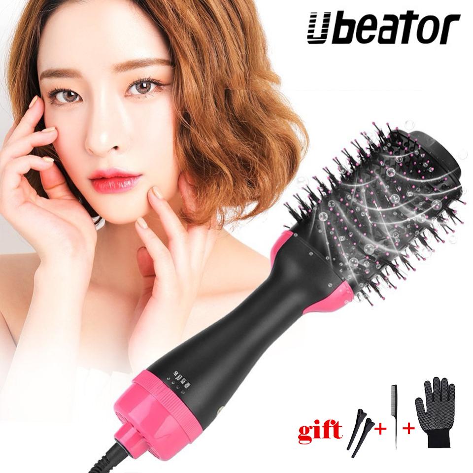 Electric Hair Dryer Blow Dryer Hair Curling Iron Rotating Brush