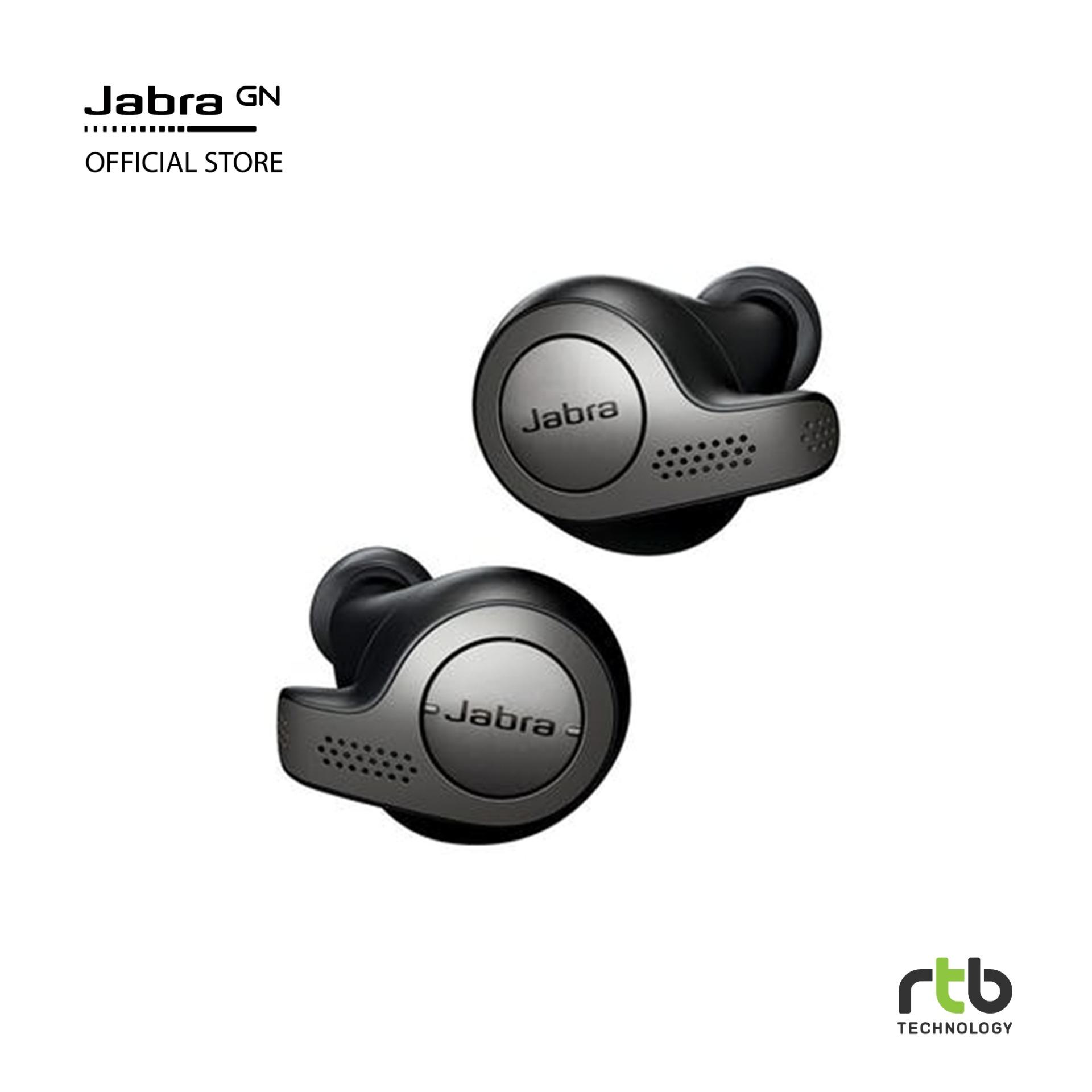 Jabra หูฟังบลูทูธ รุ่น Elite 65T - Black