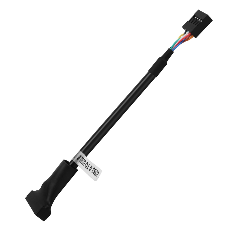 15cm usb 3.0 20 pin header male to usb 2.0 9 pin female adapter cable