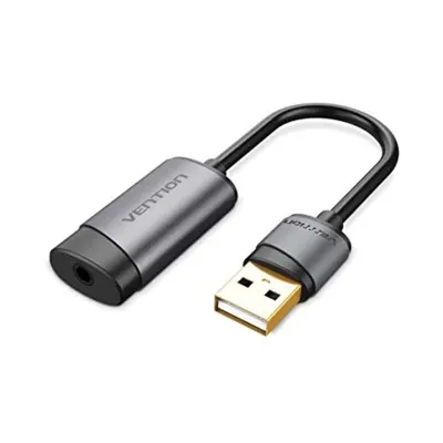 Sound USB 2.1 Vention USB 0.15M (OMTP/CTIA) BLACK
