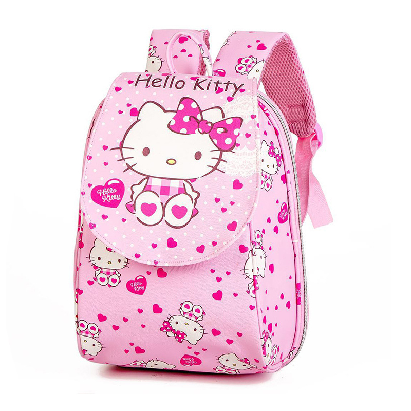 กระเป๋านักเรียนประถม Hello Kitty School Backpacks for Girls Kids Sat กระเป๋านักรียนหญิง