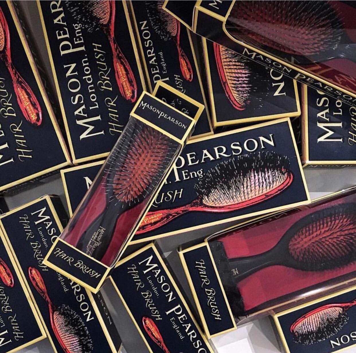 *พร้อมส่ง* Mason Pearson Hairbrush B4 Pocket Pure Bristle Brush in