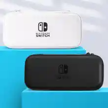 ภาพขนาดย่อของภาพหน้าปกสินค้ากระเป๋าเคส Nintendo Switch OLED ใส่ตลับเกมส์ได้ 10 ช่อง (Nintendo Switch OLED Bag)(กระเป๋า Nintendo Switch OLED)(กระเป๋า switch oled)(Switch OLED Bag) จากร้าน skscope TH บน Lazada