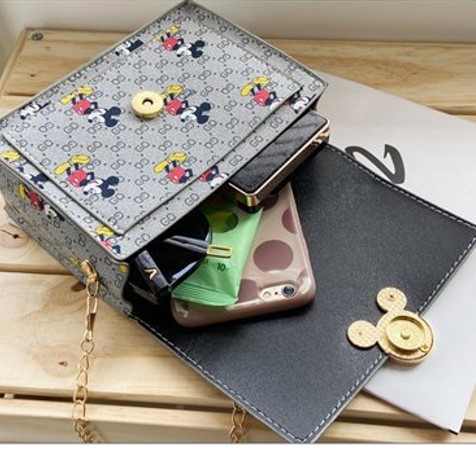 mymyshop ????พร้อมส่ง???? กระเป๋าสะพาย กระเป๋าสะพายข้าง ลายชุดการ์ตูนมิ ...
