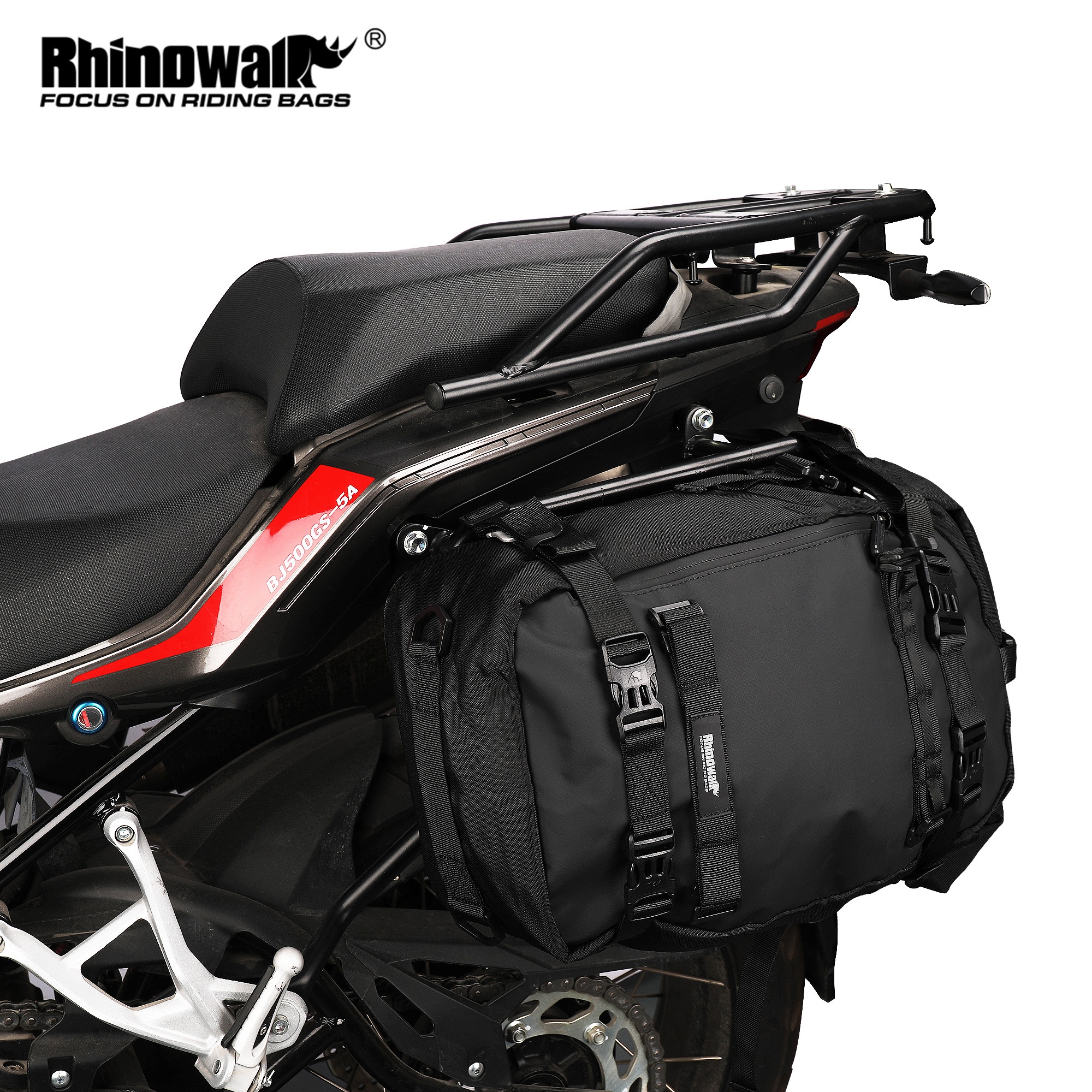 Rhinowalk Motorcycle Rear Bag 30L 20L 10L Motor Side Tail Bag Waterproof  Inner Bag Saddle Storage Bag Mocycle Case Luggage กระเป๋าข้างมอเตอร์ไซค์ |  Lazada.co.th