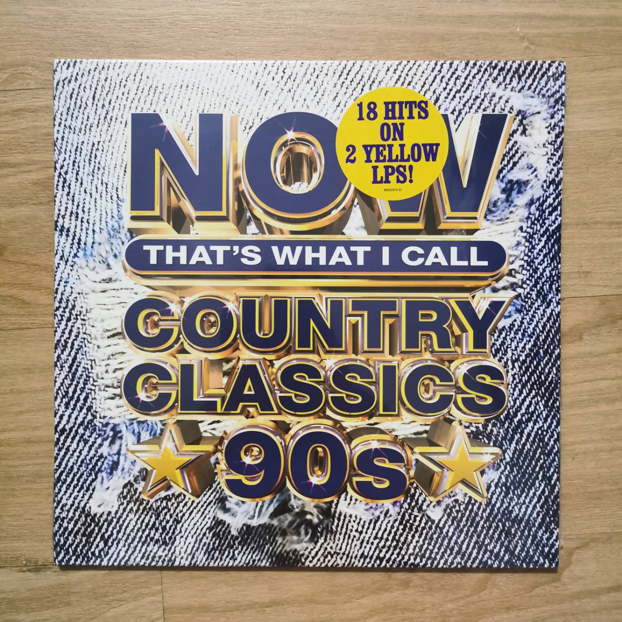 แผ่นเสียง Now​ Country​ classics​ 90s 18​hits​ 2lp.yellow vinyl แผ่นเสียงใหม่ซีล
