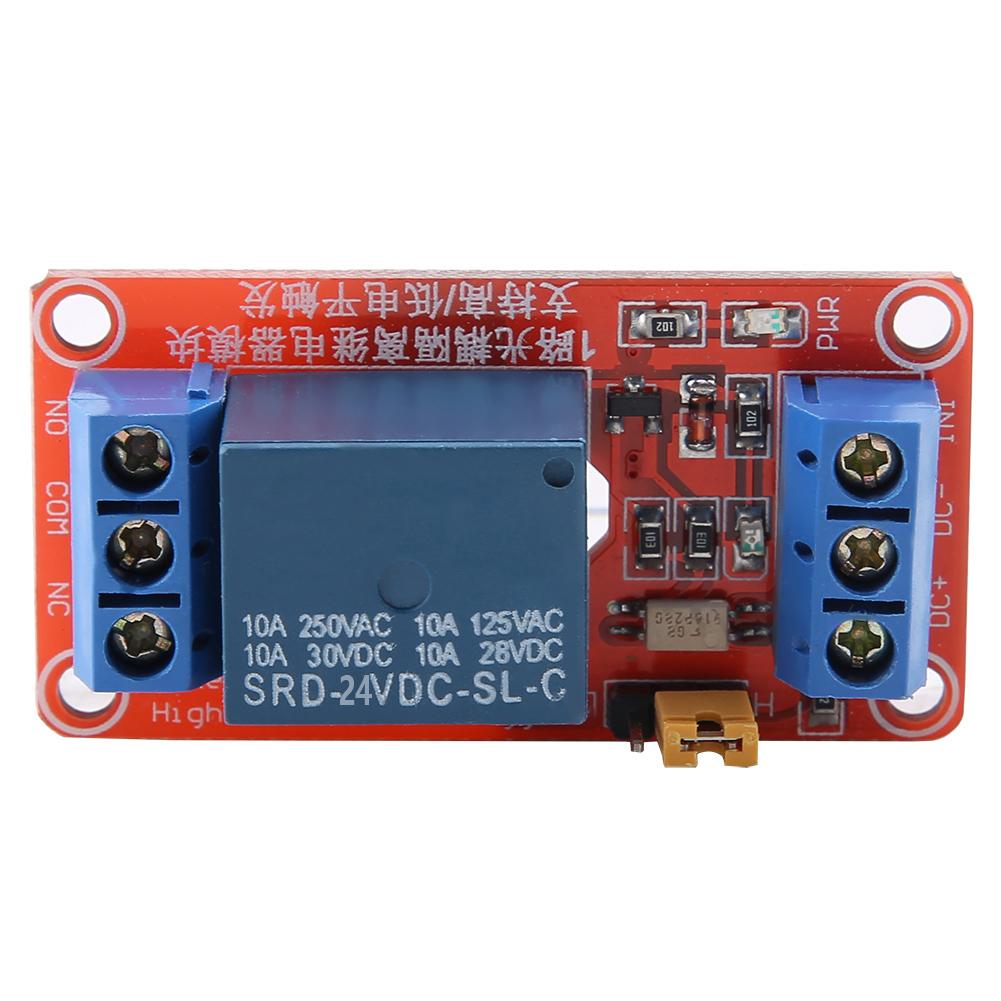 Bảng module rolay quang điện 1 kênh cho nguồn mạnh và yếu 5V/12V/24V - INTL