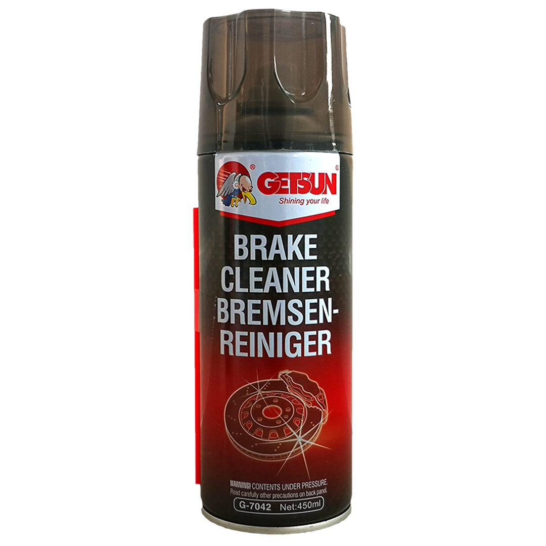 Getsun Brake Cleaner 450 ML สเปรย์ความสะอาดเบรค ขจัดคราบหมดจด สำหรับจาน