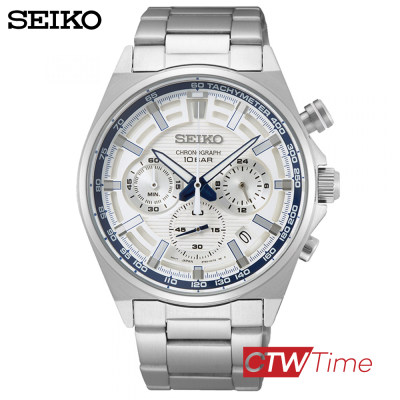 ดูภาพ ส่งฟรี !! Seiko 140th Anniversary Limited Edition Chronograph นาฬิกาข้อมือผู้ชาย สายสแตนเลส รุ่น SSB395P1 (หน้าปัดขาว) เพิ่มเติม ส่งฟรี !! Seiko 140th Anniversary Limited Edition Chronograph นาฬิกาข้อมือผู้ชาย สายสแตนเลส รุ่น SSB395P1 (หน้าปัดขาว)