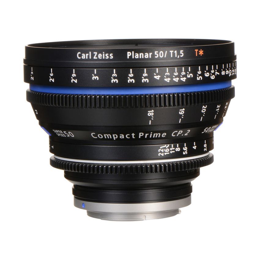 ZEISS Compact Prime CP.2 50mm /T1.5 feet PL Super Speed