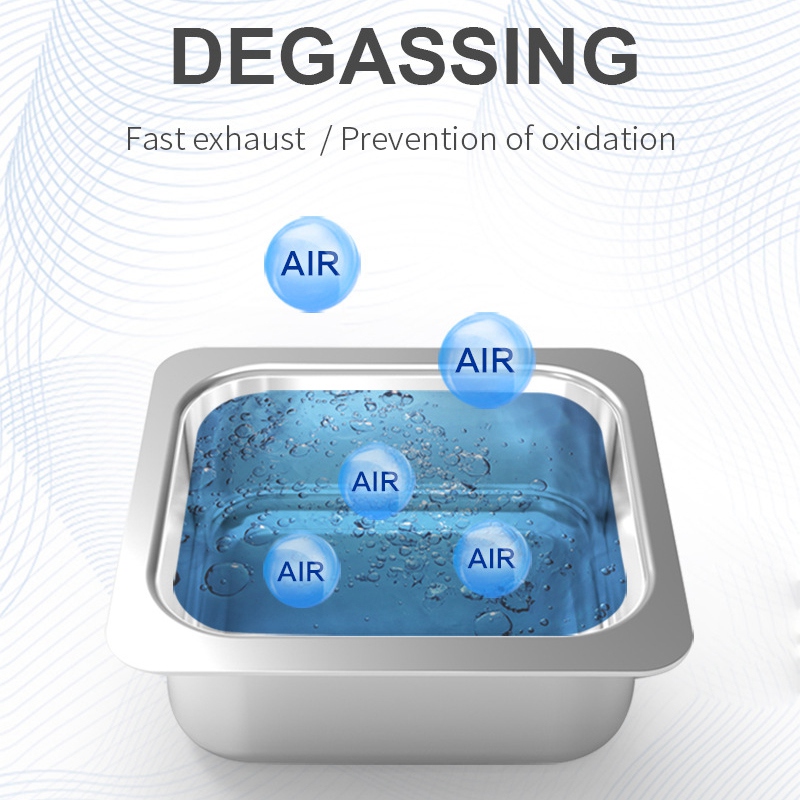 Digital Ultrasonic Cleaner 60W Sonicator Cleaner Machine for Jewelry