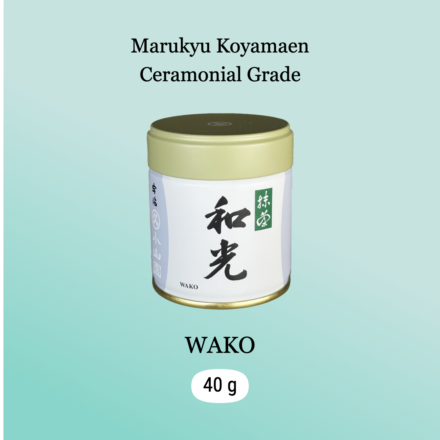 Marukyu Koyamaen Wako ผงมัทฉะเกรดพิธีจากญี่ปุ่น Matcha Ceremonial grade