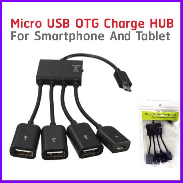 Micro USB OTG Charge HUB For Smartphones & Tablets โปรโมชั่นสุดคุ้ม โค้งสุดท้าย