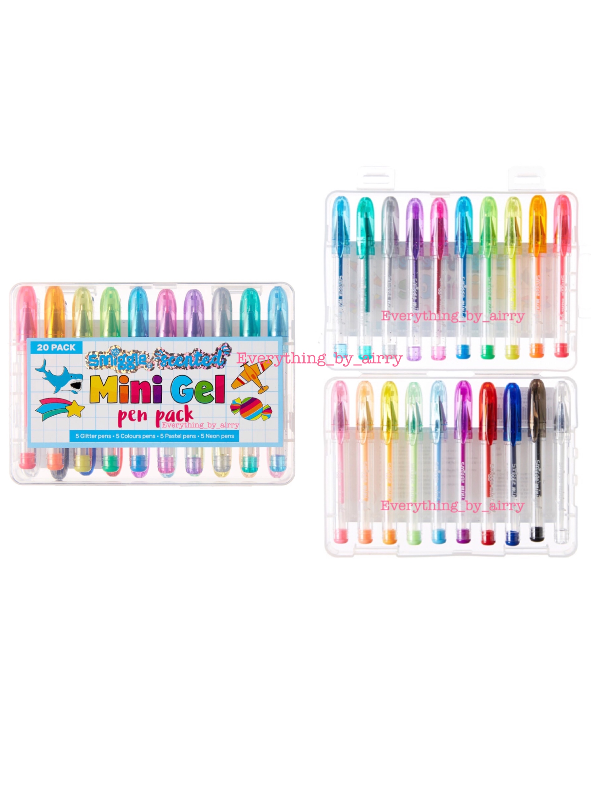 ปากกาเจล กล่องละ 20/30 สี Smiggle Scented Gel Pen Mini Pack X20 / Multi Pen  Pack X30 🇦🇺