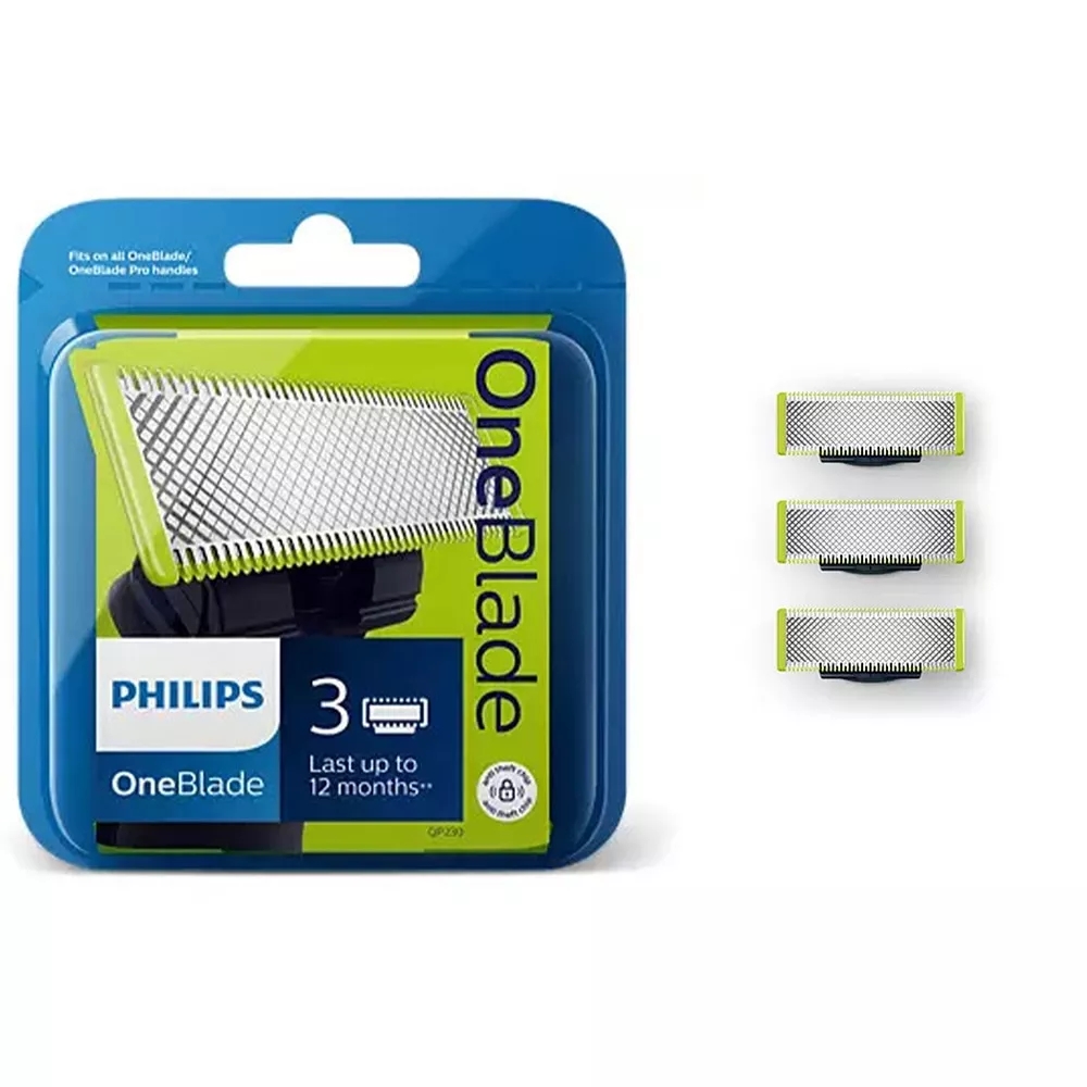 1/2/4 Pack Replacement OneBlade Blades Head Beard Trimmer Fits All