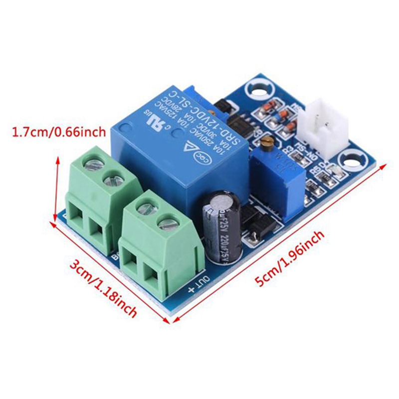 2 Pcs Storage Battery Module 12V Battery Low Voltage Cut Off Automatic ...