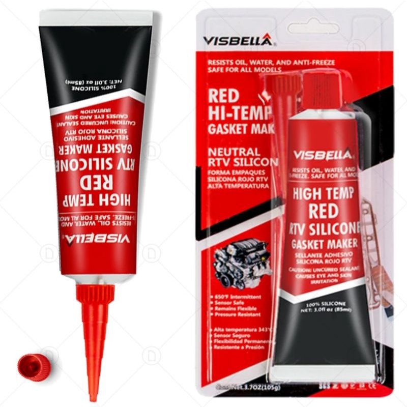 Hi-Temp RTV กาวทาปะเก็นซิลิโคน (ทนความร้อนสูง) เหมาะสำหรับ ปะเก็น ...