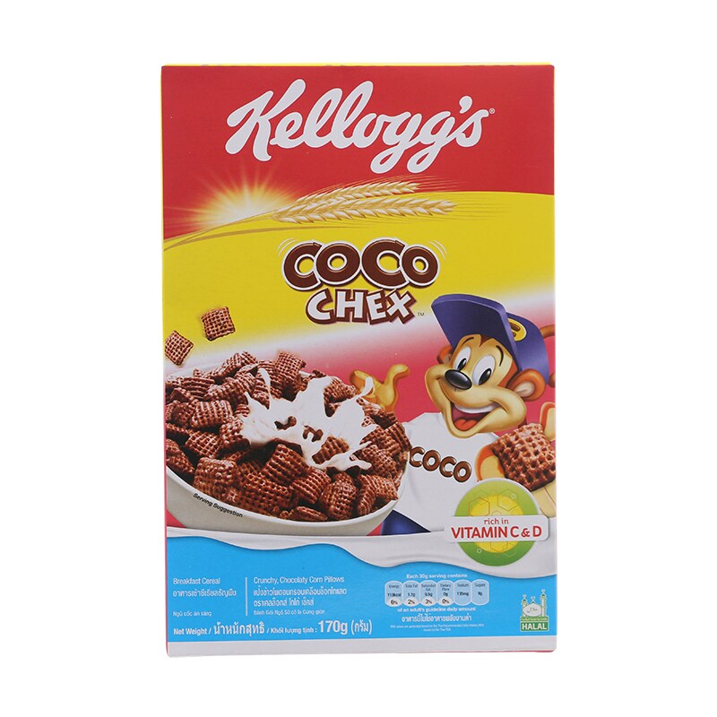 Kelloggs Cereal Choco Chex 170g.