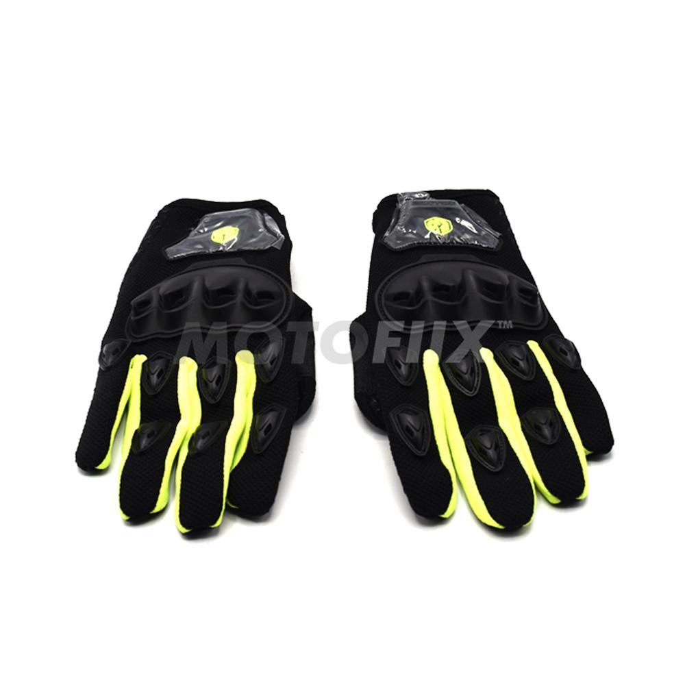 ถุงมือเต็มนิ้ว SCOYCO รุ่น MC29 SIZE M สีดำ เขียวมะนาว