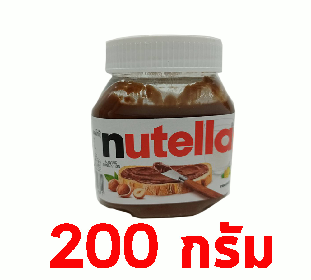 นูเทลล่า  สเปรดทาขนมปัง เฮเซลนัทบดผสมโกโก้ 200 กรัม (80051671)