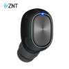 ZNT FIT Mono Bluetooth Earphone Smallest Wireless In-Ear Earbud with Magnetic Charger-Black