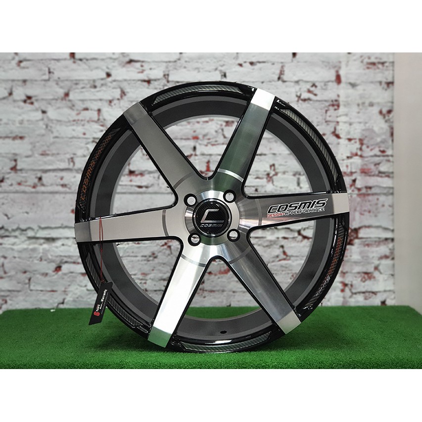 Cosmis Inner Line S1 (ราคาวันนี้เท่านั้น????)ล้อแม็กขอบ17 Cosmis INNER S1 ปัดเงา-ร่องดำ ...
