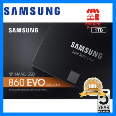 ไม่มีไม่ได้แล้ว Samsung 1TB 860 EVO SATA 6GB/s 2.5" SSD ใครยังไม่ลอง ถือว่าพลาดมาก !!
