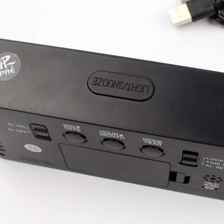 Telecorsa นาฬิกาดิจิตอล นาฬิกาปลุกดิจิตอล หน้าปัดกระจก DS -3622L LED  Mirror Clock  รุ่น DS-3622L-07a-Song