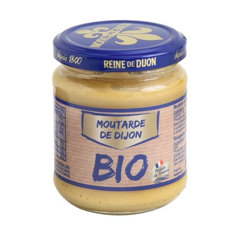 ไรน์เดอดิจองมัสตาร์ดออร์แกนิคดิจอง 200 กรัม/Reine de Dijon Organic Dijon Mustard 200g