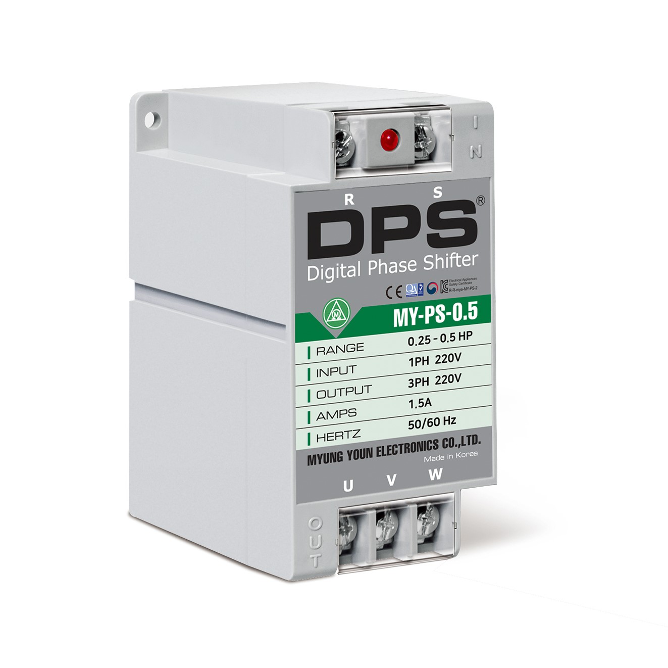 Delta inverter vfd004el21a 0 5hp 0 37kw input 220v 1 phase output 220v
