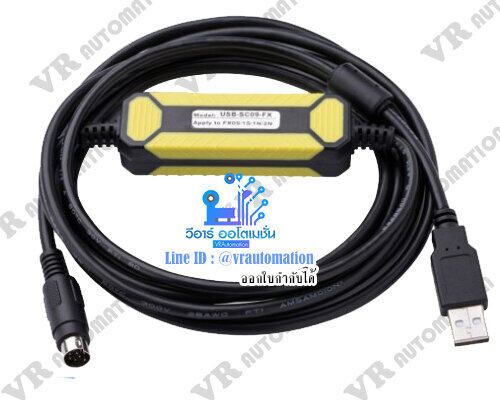 USB-SC09-FX PLC Programming Cable For Mitsubishi compatible FX