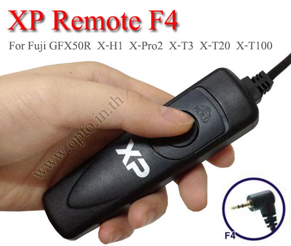 XP F4 สายลั่นชัตเตอร์ รีโมท RR-100 Wired Remote For Fuji X-T3 GFX50 X-H1 X-Pro2 X-T20 X-T100