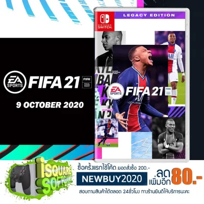 💖ร้านไทย พร้อมส่งฟรี💖 Nintendo Switch EA SPORTS FIFA 21 Legacy Edition ✨มีเก็บปลายทาง✨