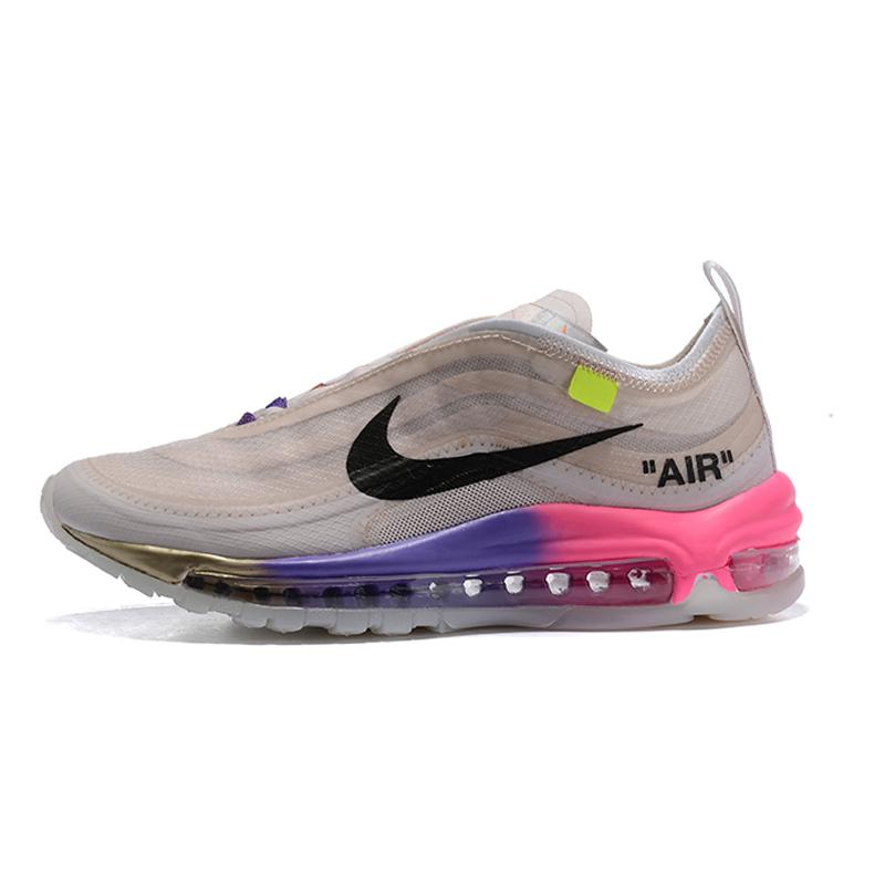 2019 Nike_ Air Max_ 97 UL '17 Off white women's Running Shoes Sport Outdoor Sneakers
