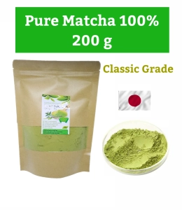 ภาพหน้าปกสินค้าชาเขียว Pure Matcha ชาเขียว มัทฉะ (เลือกขนาดได้) ญี่ปุ่น ไม่ผสม (เกรดPremium) Pure Matcha Green Tea Organic100% ล๊อตใหม่  keto ที่เกี่ยวข้อง