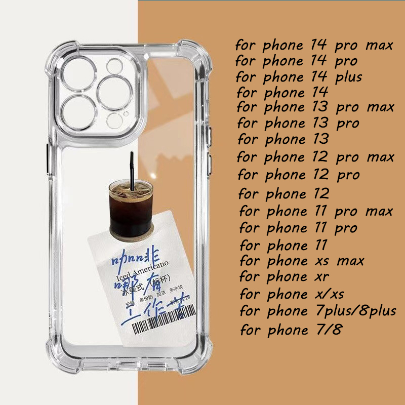 Ốp Điện Thoại TPU Mềm Trong Suốt Chống Sốc Nút Độc Đáo Cho IPhone 11 14 13 12 Pro Max XS Max X XR 7 8 6 6S Plus Sự Bảo Vệ