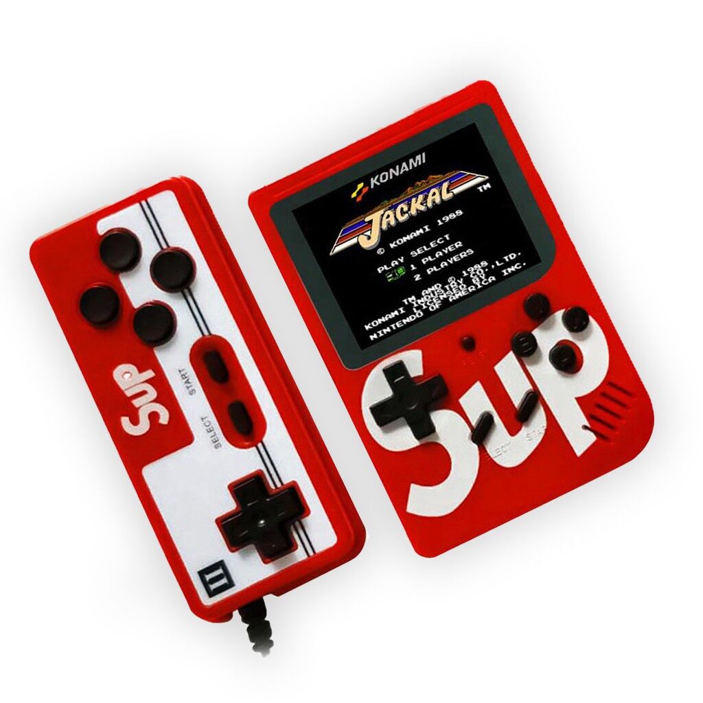 400 In 1 + JOY เกมส์แบบพกพา SUP Gameboy Gamepad Portable Gamepad ทีวีวิดีโอเกมคอนโซลรองรับ Double Play ของแท้