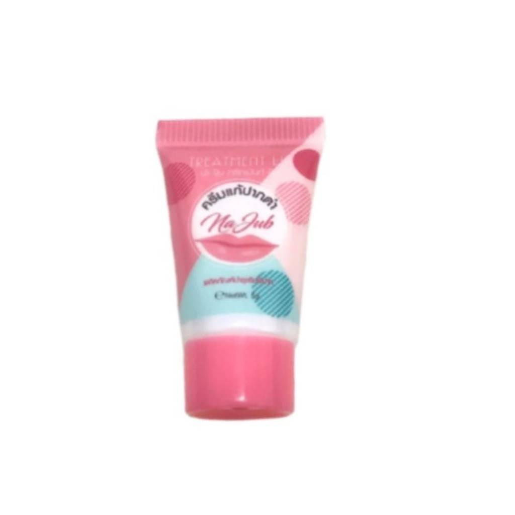 ครีมแก้ปากดำ​ น่าจุ๊บ Najub ทรีทเม้นท์ แก้ปากดำ treatment lip / CORIKO​ Lady Nipple​ Cream​ 7 g. ลิปลิ้นจี่ โคริโกะ ครีมบำรุงปากและหัวนมชมพู
