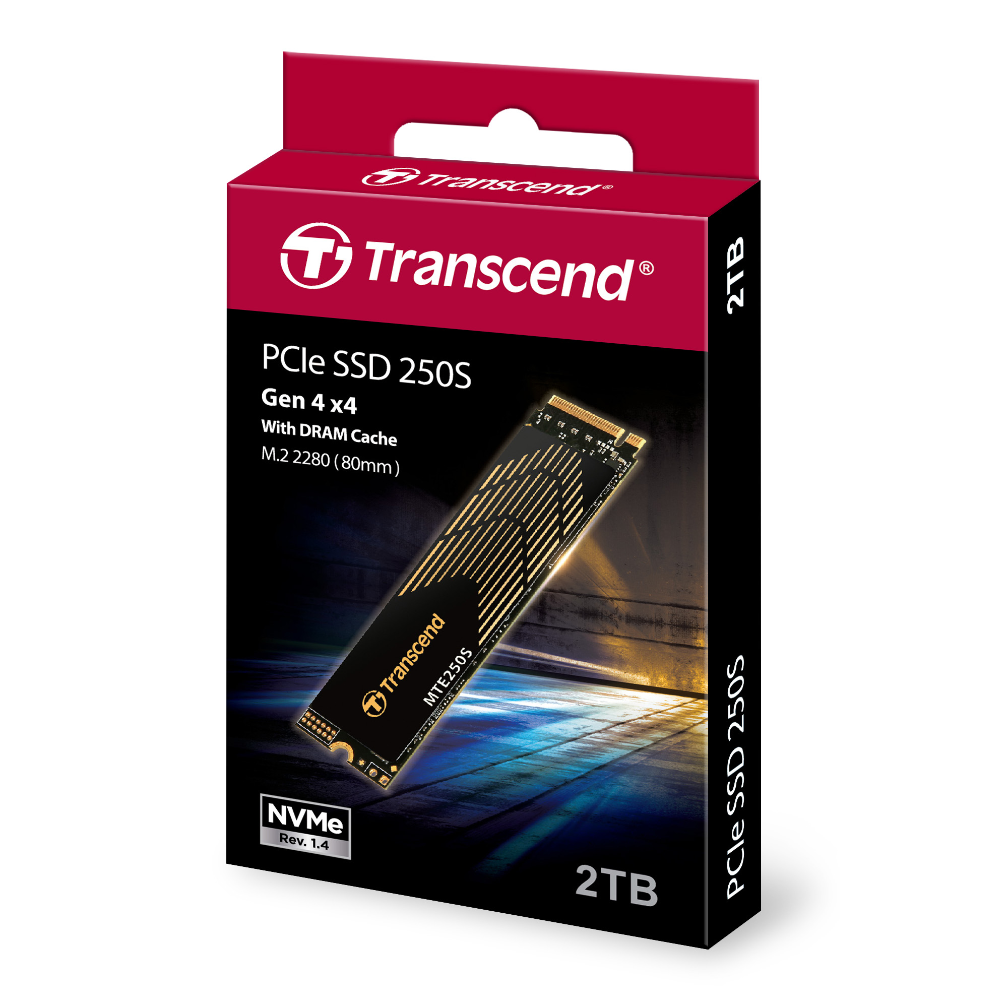 PS5に　2TB SSD 　Transcend TS2TMTE250H M.2 SSD 2TB PCIe Gen4×4 NVMe 3D NAND Transcend MTE250H PS5