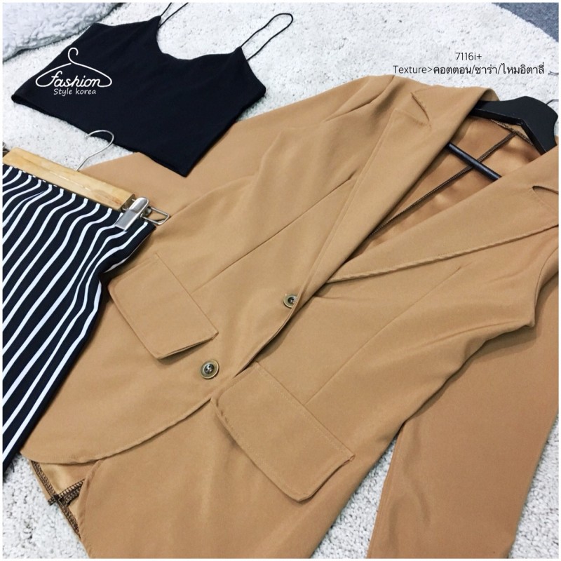 GN7116 Set 2 �?ิ�?�? �?�?ื�?อ�?ู�?�?�?�?ยาว+ �?�?ื�?อ�?อ�?�?าย�?�?ี�?ยว �?า�?ู�?�?ั�?�?า�?�?�?�?�?า�?ั�?�? - GNOOK SHOP - ThaiPick