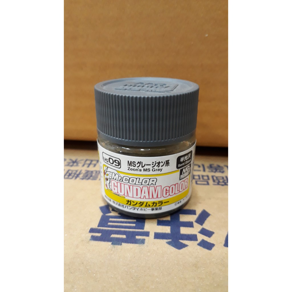 Zeon Color Mr.Color UG09 Semi Gloss Zeon's MS Gray - Kai dmark - ThaiPick